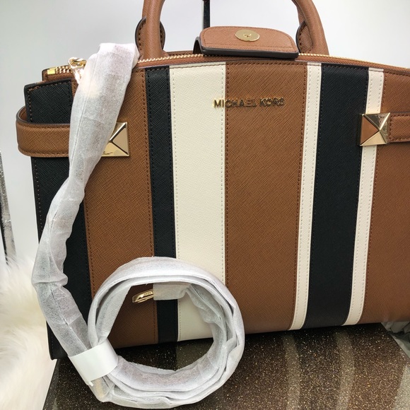 Michael Kors Karla MD EW satchel Crossbody - Picture 6 of 8